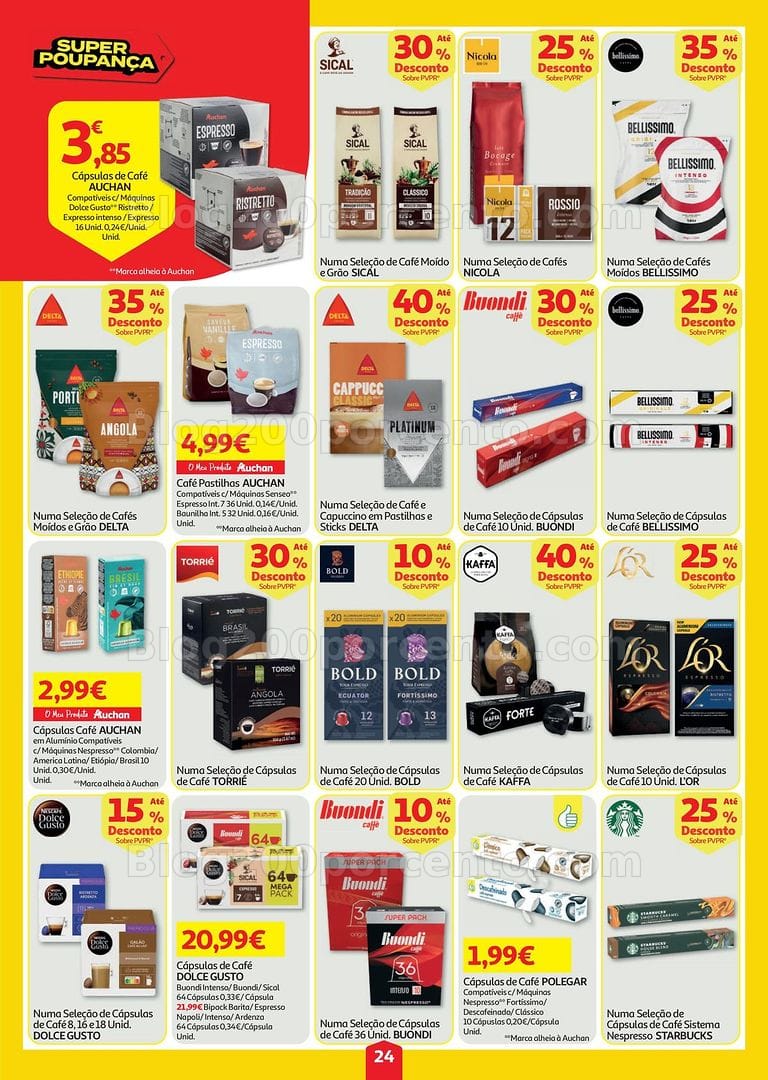 Antevisão Folheto AUCHAN Super Poupança Promoções de 30 julho a 5 agosto
